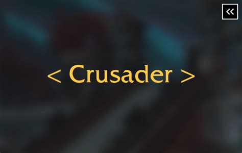 crusader title wotlk